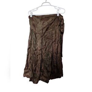 Luxurious 100% silk color shifting Chan Luu wrap skirt